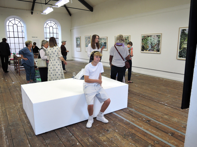 Curation of GENIUS LOCI contemporary art group exhibition for Bridport Arts Centre Gallery