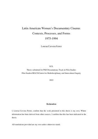 [thumbnail of Cervera Ferrer, Lorena_Latin American Women’s Documentary Cinema.pdf]